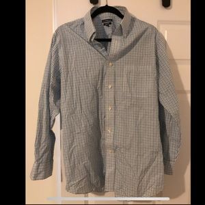 Croft and Barrow checkered dress shirt 16 32/33